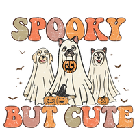 Spooky But Cute Ghost Dog Boo Pumpkin Candy Groovy Halloween Gift T-Shirt