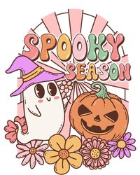 Spooky Season Floral Retro Groovy Halloween Ghost Costume Meaningful Gift Full Zip Hoodie