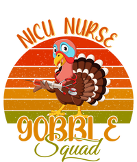 Vintage Retro Nicu Nurse Gobble Squad Thanksgiving Turkey Gift Full Zip Hoodie