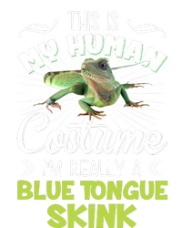 This Is My Human Costume IM Really A Blue Tongue Skink Ladies Long Sleeve Shirt