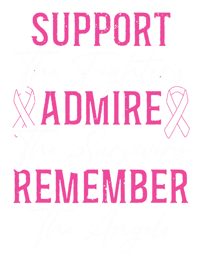 Support The Fighters Breast Cancer Awareness Month Support T-Shirt