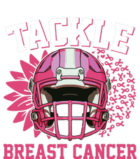 Tackle Breast Cancer Awareness Pink Ribbon Football Boy Kids Kids Hoodie