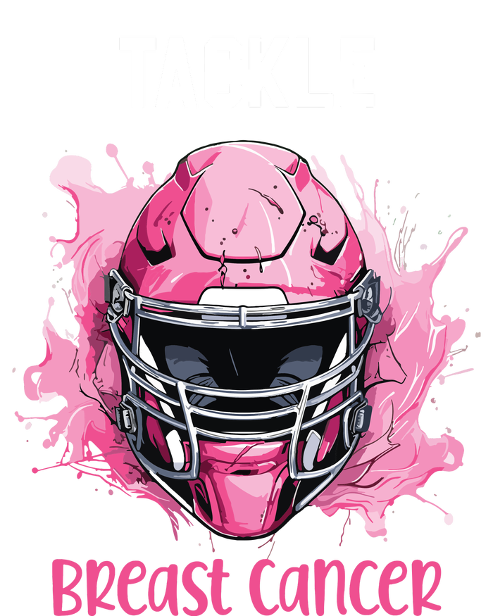 Tackle Breast Cancer Awareness Pink Ribbon Football Boy Kids Kids Long Sleeve Shirt