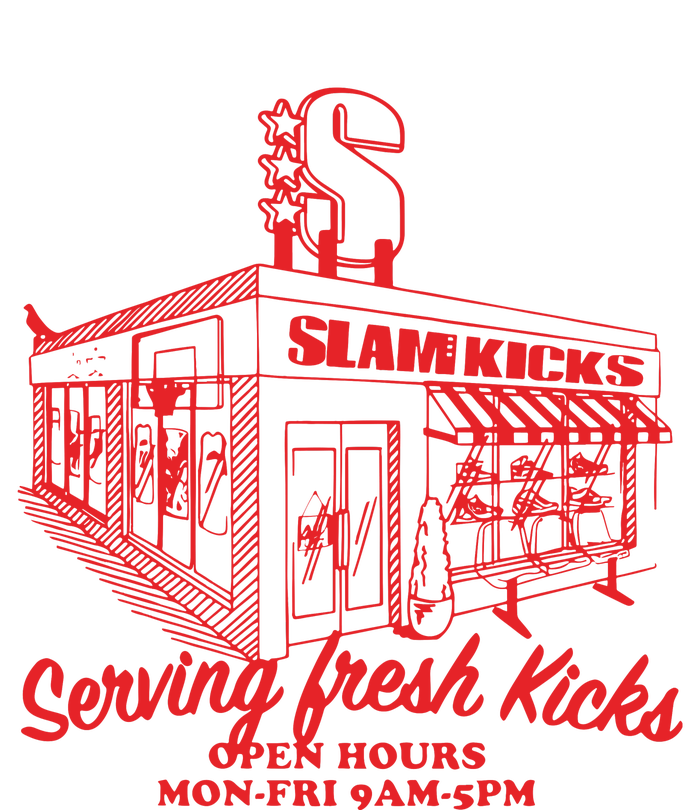 Slam Kicks Serving Fresh Kicks Opening Hours Monfri 9am 5pm Women's Pullover Hoodie