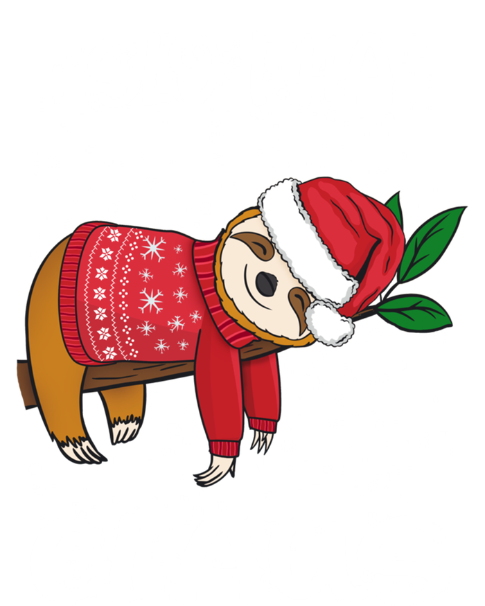 Sloth Santa Claus Merry Slothmas Santa Sloth Slotha Claus Cute Gift Tie-Dye T-Shirt