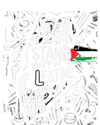 I Stand With Palestine Quote A Free Palestine Design T-Shirt