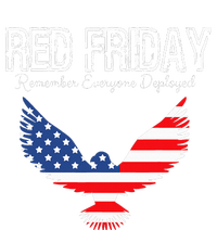 R.E.D. Support Our Troops Wear Red On Friday Women's Long Sleeve Flannel Pajama Set 