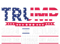 Funny Trump 2024 The Return Make Liberals Cry Again Election Toddler Hoodie