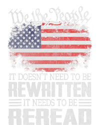 Us Flag Constitution Of The Usa Needs To Be Reread Tote Bag