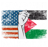 I Stand With Palestine For Their Freedom Us Palestine Flag Premium T-Shirt