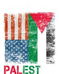 I Stand With Palestine Us Flag Palestinians Fla Mousepad