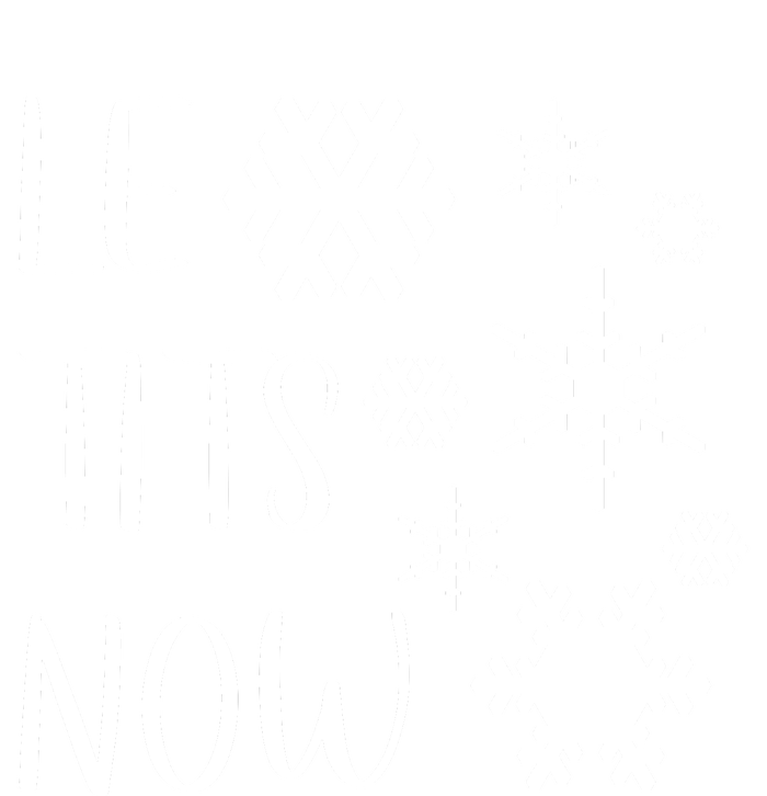 Le Tits Now Gift Let It Snow Gift Humor Christmas Gift T-Shirt