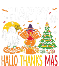 Hallothanksmas Halloween Thanksgiving Christmas T-Shirt