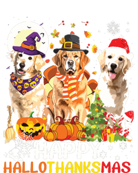 Cute Golden Retriever Happy Hallothanksmas Halloween Xmas Sweatshirt