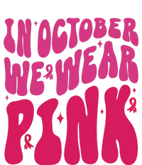 In October We Wear Pink Breast Cancer Awareness Kids Long Sleeve Shirt