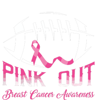 Pink Out Shirts Breast Cancer Football T-Shirt