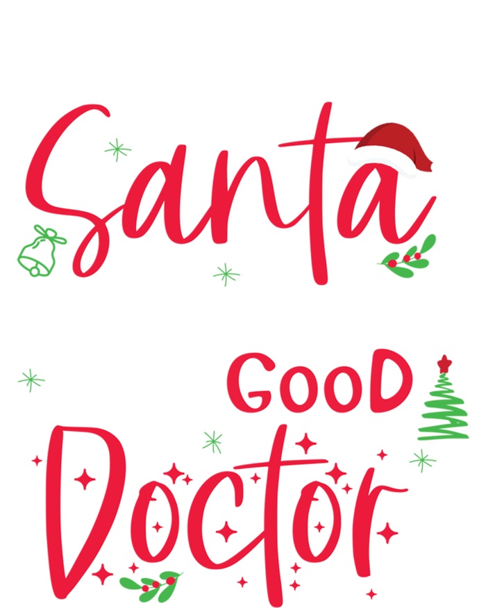 Christmas Doctor Santa Med Student Physician Novelty Gift Kids Hoodie