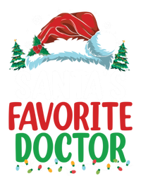 Christmas Doctor Meaningful Gift SantaS Favorite Doctor Gift Canvas