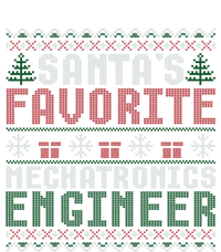 Christmas Ugly Sweater Santa Claus Mechatronics Engineer Gift T-Shirt