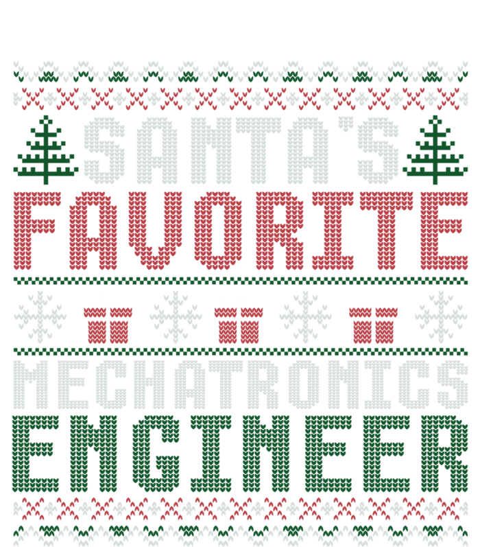 Christmas Ugly Sweater Santa Claus Mechatronics Engineer Gift T-Shirt