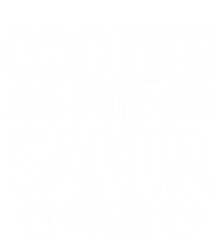 Cookies For Santa Paws Owner Mom Dad Funny Gift Cute Gift Tie Dye Hoodie