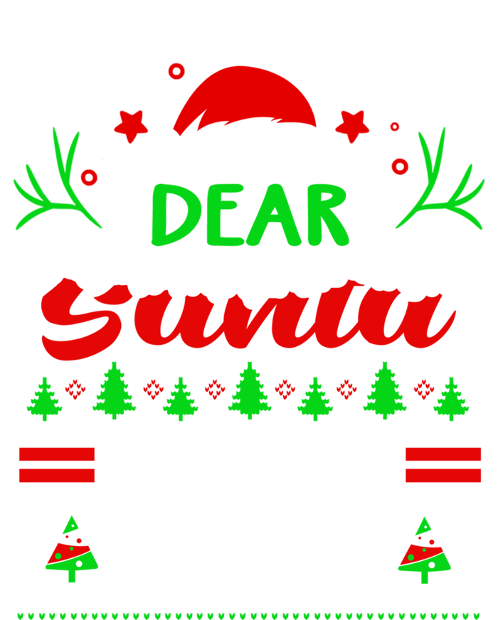 Dear Santa My Dad Did It Funny Christmas Pajama Gift T-Shirt