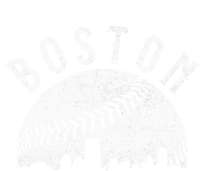 Vintage Boston Skyline Baseball Throwback For Red Game Day Platinum Collection Golf Towel