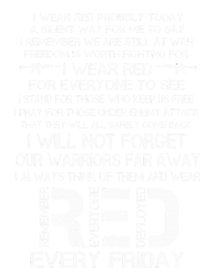 Red Friday Remember The Deployed Military Troops Poem Mesh Reversible Basketball Jersey Tank