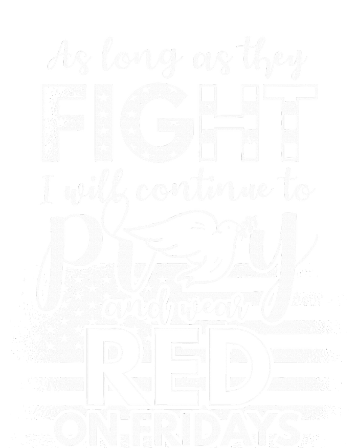 Pray Wear Red Friday Christian Military T-Shirt