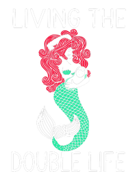 Mermaid Living The Double Life Toddler Hoodie