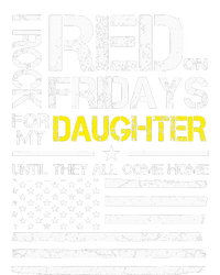 Red Friday Military Dad Wear Red For My Daughter Doggie Tank