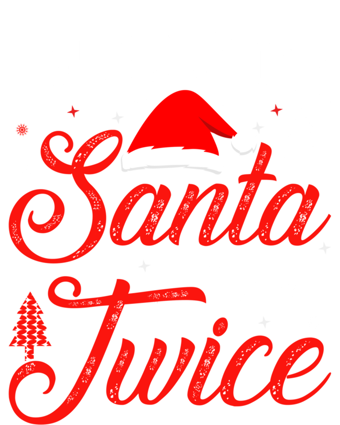 Im So Good Santa Came Twice Naughty Ugly Dirty Santa Gift USA-Made Snowflake Beanie