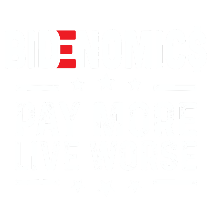 Bidenomics Pay More Live Worse Anti Biden Recession Short Acrylic Beanie