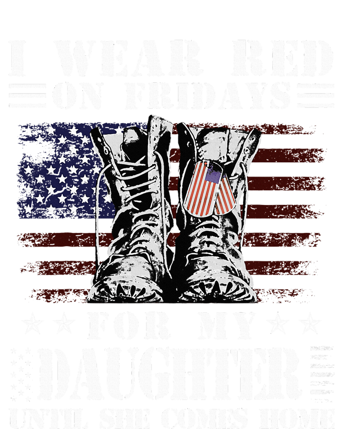 I Wear Red On Fridays For My Daughter Until She Comes Home Toddler Hoodie