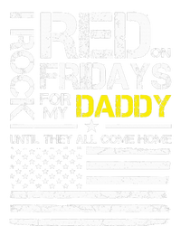 Red Friday Military Son Wear Red For My Daddy Yupoong Adult 5-Panel Trucker Hat