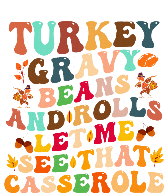 Turkey Gravy Beans And Rolls Let Me See That Casserole Kids Long Sleeve Shirt