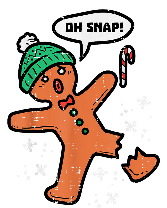 Oh Snap Gingerbread Man Funny Christmas Tank Top