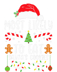 Most Likely To Eat Santa's Cookies Christmas Matching Family Pajama Set