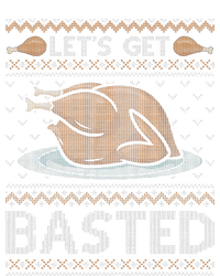 Let's Get Basted Turkey Fall Vibes Ugly Thanksgiving Sweater T-Shirt