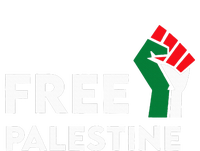 Free Palestine Gaza Flag Freedom for Palestinians Grommeted Golf Towel