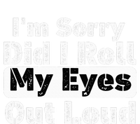 Did I roll my eyes out loud Funny sarcastic Quotes PosiCharge Competitor Tank