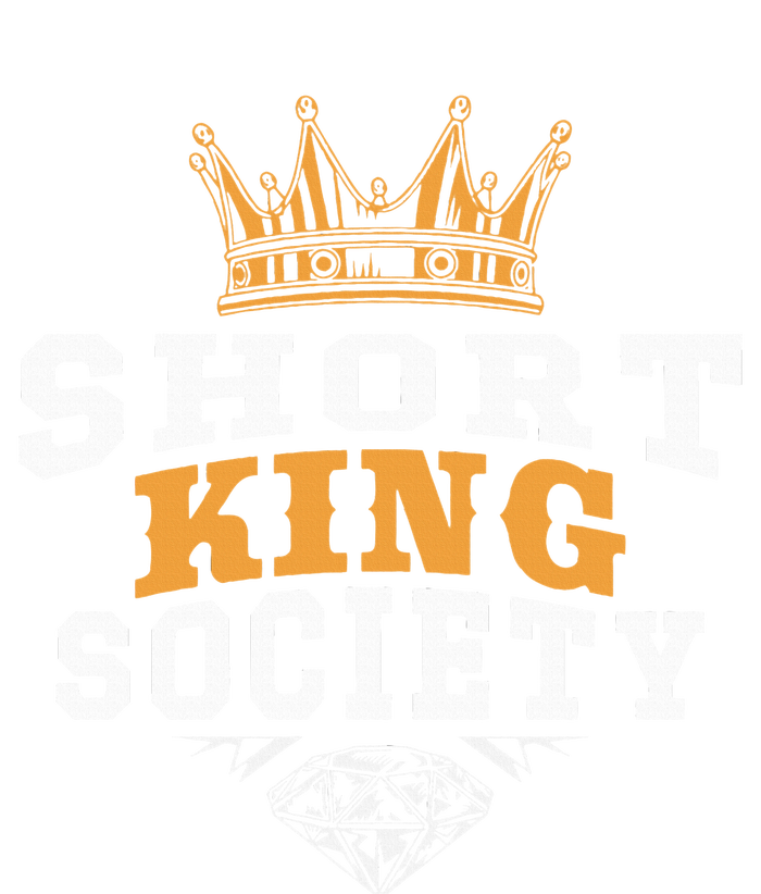 Short King Society Crown SelfConfident SelfAcceptance Tie-Dye T-Shirt