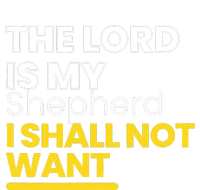 The Lord is My Shepherd I Shall Not Want Christian Kids Long Sleeve Shirt