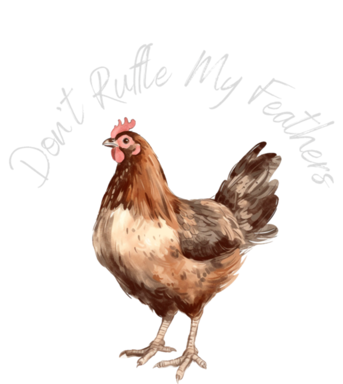 DonT Ruffle My Feathers Zip Tote Bag