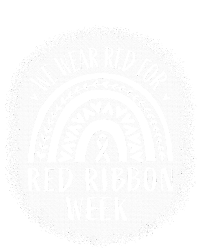 We Wear Red For Red Ribbon Week Awareness Toddler Fine Jersey T-Shirt