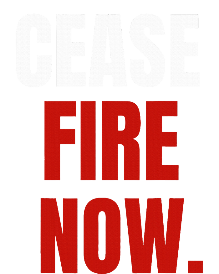 Cease fire Now. Sweatshirt Cinch Pack Bag