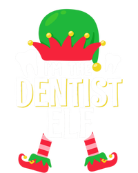 I’M The Dentist Elf Christmas Retro Teeth Dental Assistants Gift T-Shirt