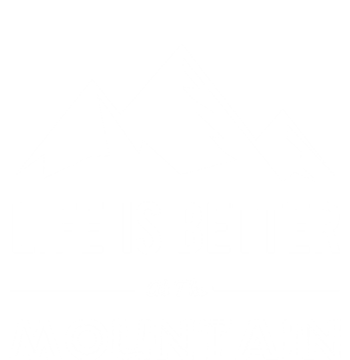 Life Is Better At The Mountain Skiing Snowboarding Funny Gift Tie Dye Hoodie