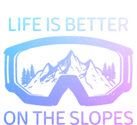 Life Is Better On The Slopes Ski Snowboard Snowmobile Skiing Gift Magnet