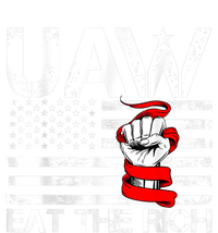 Uaw Eat The Rich Vintage America Flag Short Acrylic Beanie